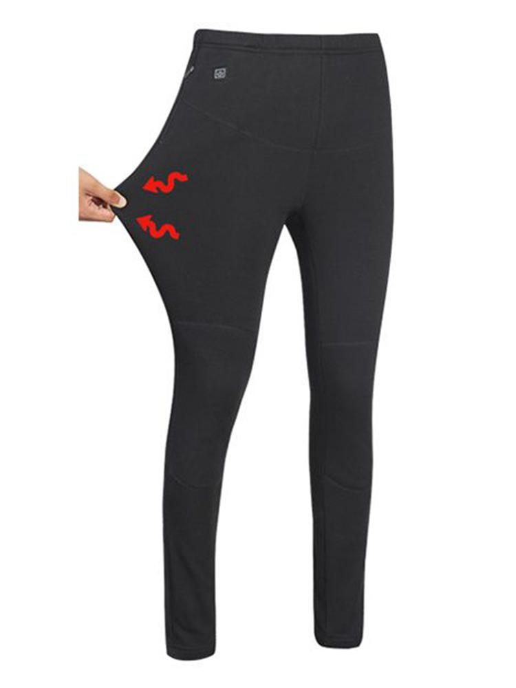 Women Casual Velvet USB Intelligent Heating Trousers Pants